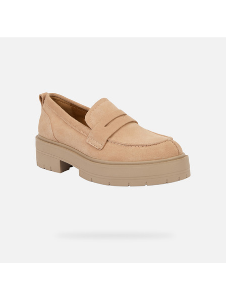 Geox Beige Damen Geox Spherica Ec7 Halbschuhe