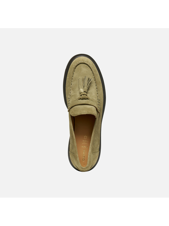 Geox Khaki Damen-Mokassins Geox Spherica EC1