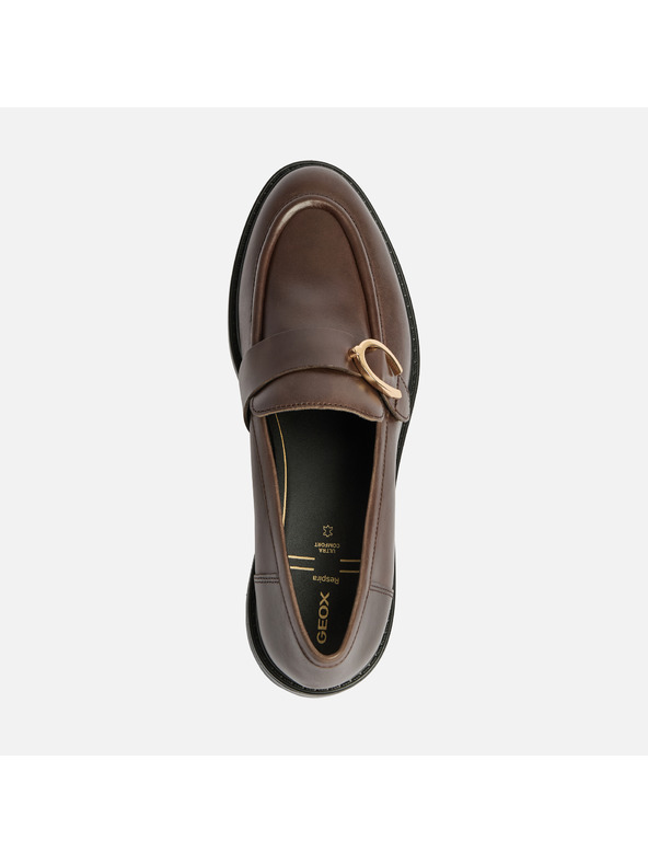 Geox Braune Damen-Mokassins Geox Walk Pleasure