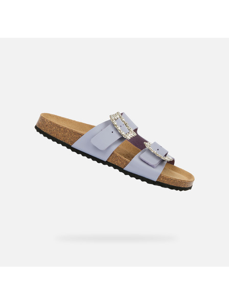 Geox Lila Damen-Hausschuhe Geox Brionia R