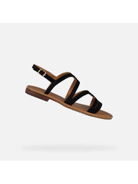 Geox Schwarz Damen Geox Sozy Sandalen mit