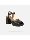Geox Schwarze Damen-Sandalen Geox Soledea