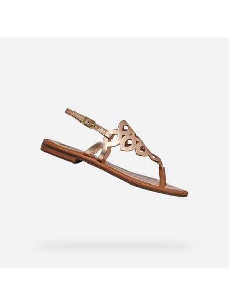Geox Goldene Damen-Sandalen Geox Sozy S