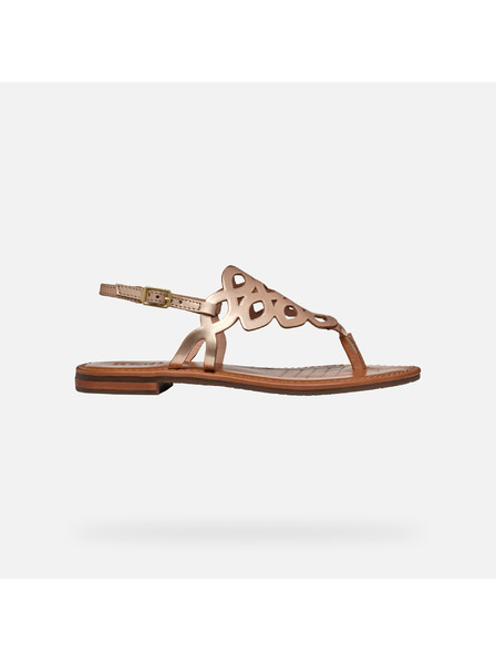 Geox Goldene Damen-Sandalen Geox Sozy S