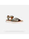 Geox Graue Damen-Sandalen Geox Xand 2S