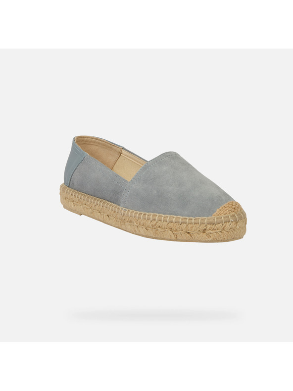 Geox Graue Damen-Slip-ons Geox Lampedusa
