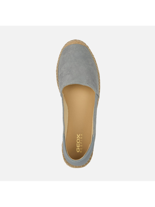 Geox Graue Damen-Slip-ons Geox Lampedusa