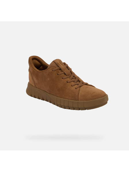 Geox Braune Damen-Sneaker Geox Flextride Plus Fast in
