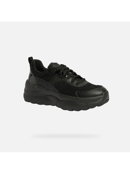 Geox Schwarze Damen-Sneaker Geox Xtros
