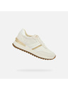 Geox Creme Damen Geox Desya Turnschuhe