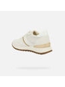Geox Creme Damen Geox Desya Turnschuhe