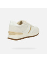 Geox Creme Damen Geox Desya Turnschuhe