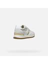 Geox Creme Damen Geox Desya Turnschuhe