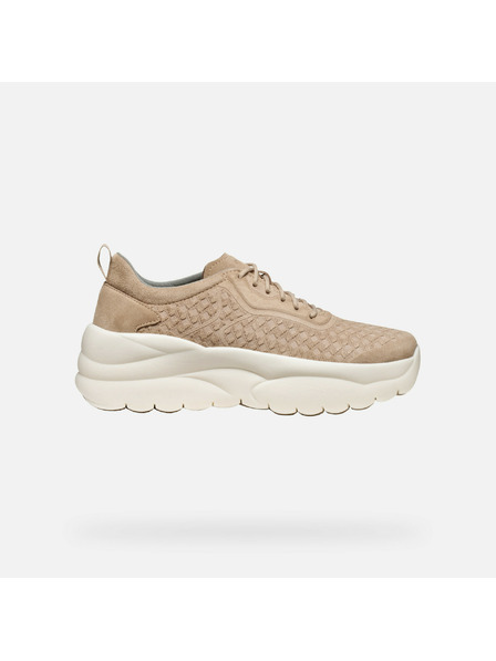 Geox Beige Damen Geox Xtors Turnschuhe