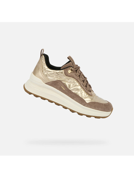 Geox Beige Damen-Sneaker Geox Spherica Actif X2