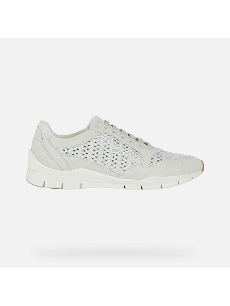 Geox Weiße Damen-Sneaker Geox Sukie