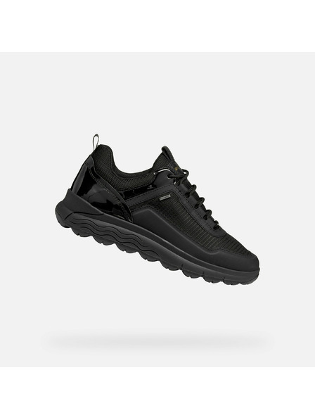 Geox Schwarze Damen-Sneaker Geox Spherica 4X4 ABX
