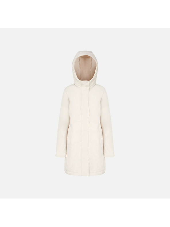 Geox Cremefarbene Damen-Parka Geox Spherica