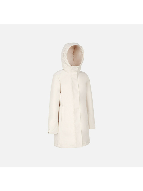 Geox Cremefarbene Damen-Parka Geox Spherica