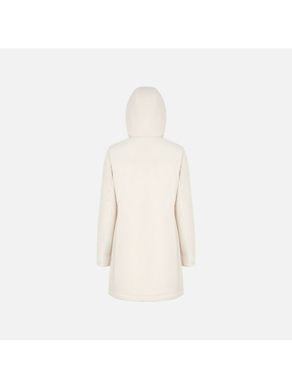 Geox Cremefarbene Damen-Parka Geox Spherica