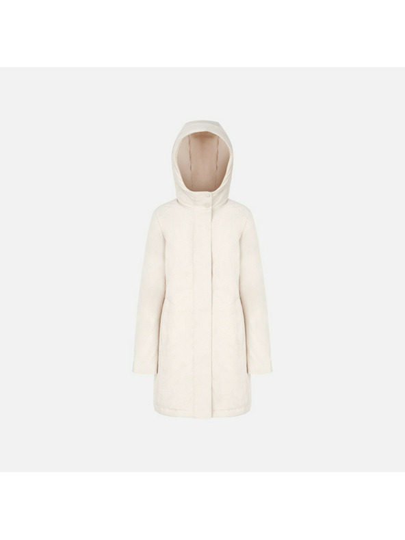 Geox Cremefarbene Damen-Parka Geox Spherica