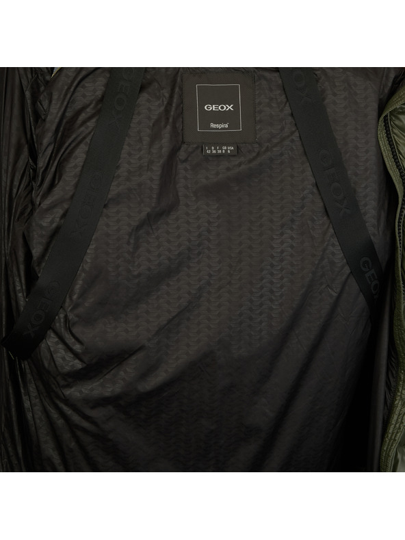 Geox Khaki Damen-Daunenjacke Geox Serilda