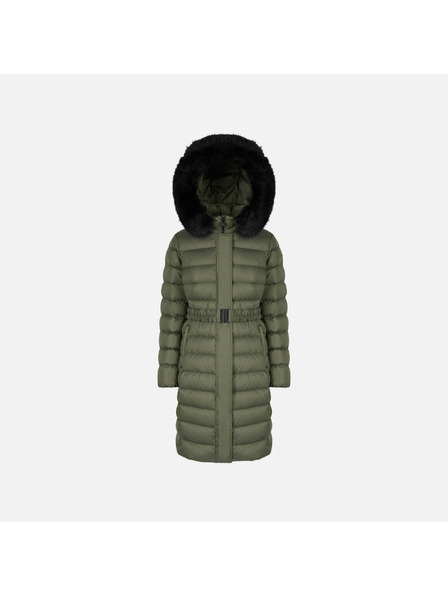 Geox Khaki Damen-Daunenjacke Geox Catria