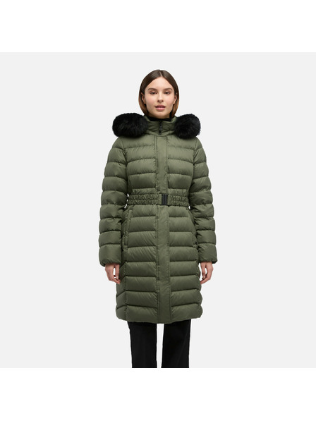 Geox Khaki Damen-Daunenjacke Geox Catria