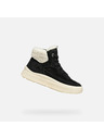 Geox Schwarze Mädchen-Sneaker Geox Laquinny WPF