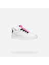 Geox Weiße Mädchen-Sneaker Geox Washiba Fast In
