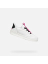 Geox Weiße Mädchen-Sneaker Geox Washiba Fast In