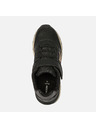 Geox Schwarze Mädchen-Sneaker Geox Fastics Girl