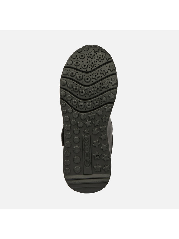 Geox Schwarze Mädchen-Sneaker Geox Fastics Girl