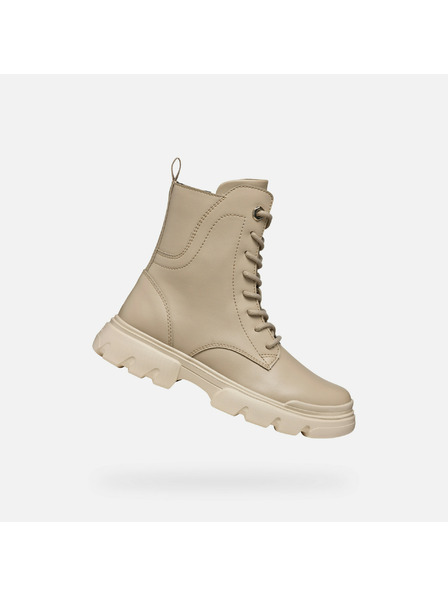 Geox Beige Mädchen-Stiefeletten Geox Junette