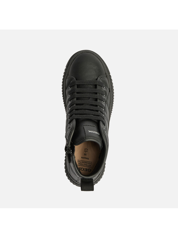 Geox Schwarze Mädchen-Stiefeletten Geox Laquinny Girl