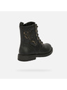 Geox Schwarze Mädchen-Stiefeletten Geox Eclair Girl