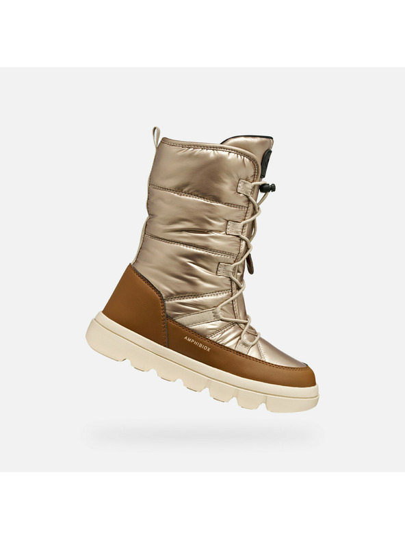Geox Goldene Mädchen-Winterschuhe Geox Willaboom A
