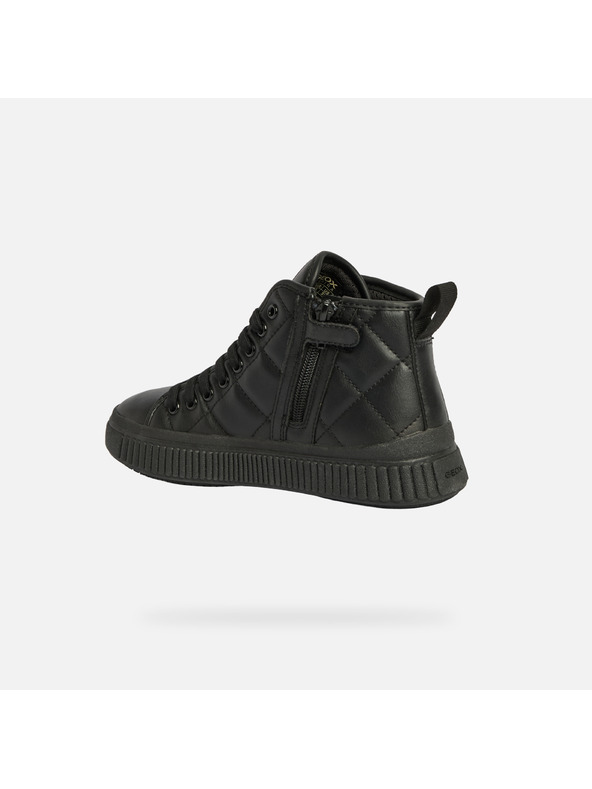 Geox Schwarze Mädchen-Stiefeletten Geox Laquinny Girl