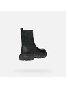 Geox Schwarze Girls-Stiefeletten Geox Junette