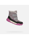 Geox Rosa Mädchen-Winterschuhe Geox Trekkyup Girl B AB