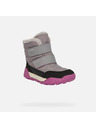 Geox Rosa Mädchen-Winterschuhe Geox Trekkyup Girl B AB
