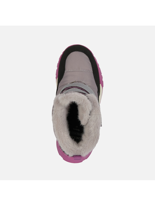 Geox Rosa Mädchen-Winterschuhe Geox Trekkyup Girl B AB