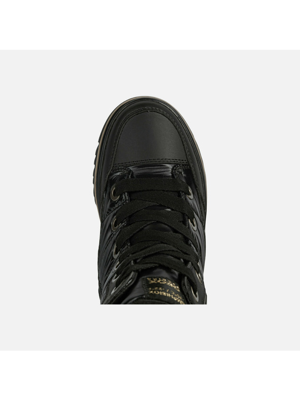 Geox Schwarze Mädchen-Winterschuhe Geox Adelhide AB