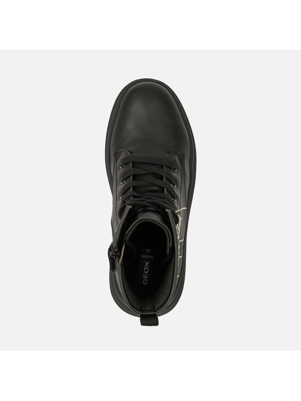 Geox Schwarze Mädchen-Stiefeletten Geox Phaolae Girl