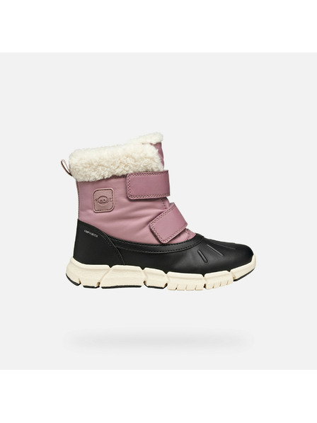 Geox Rosa Mädchen-Winterschuhe Geox Flexyper B AB