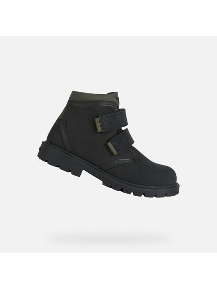 Geox Schwarze Jungen-Stiefeletten Geox Shaylax Boy WPF