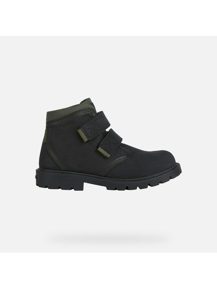 Geox Schwarze Jungen-Stiefeletten Geox Shaylax Boy WPF