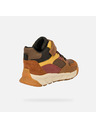 Geox Braune Jungen-Stiefeletten Geox Flexyper Pro Boy B