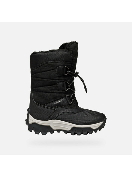 Geox Schwarze Jungen-Winterschuhe Geox Himalaya ABX