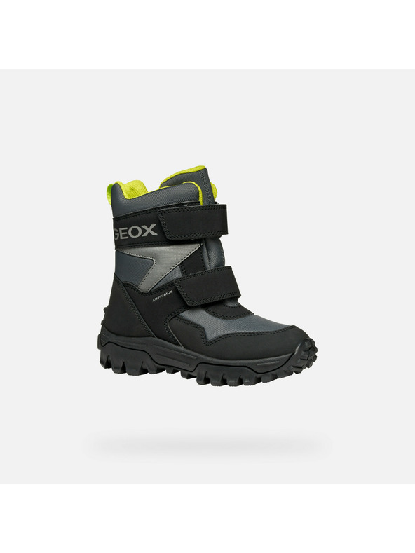 Geox Grau Jungen-Ankle Boots Geox Himalaya B ABX